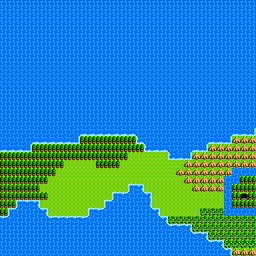 湖の洞窟のマップ ドラクエ2攻略 ゲームの匠