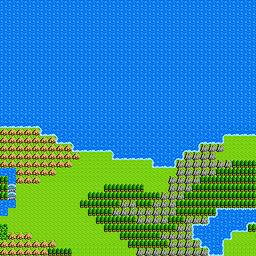 湖の洞窟のマップ ドラクエ2攻略 ゲームの匠
